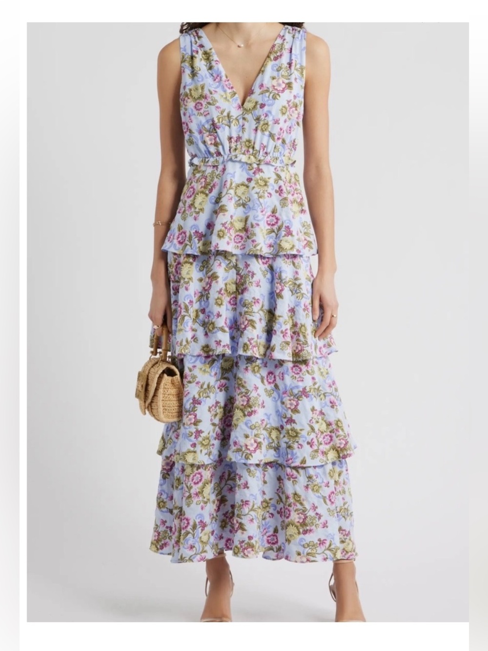 Chelsea28 Floral Maxi Dress